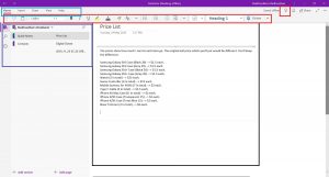 OneNote Desktop