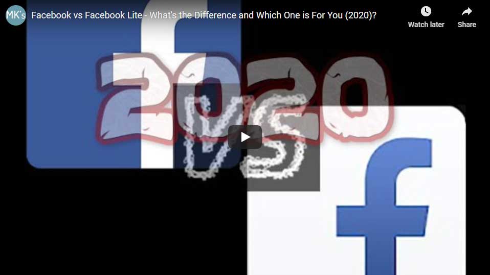 What S The Difference Between Facebook And Facebook Lite